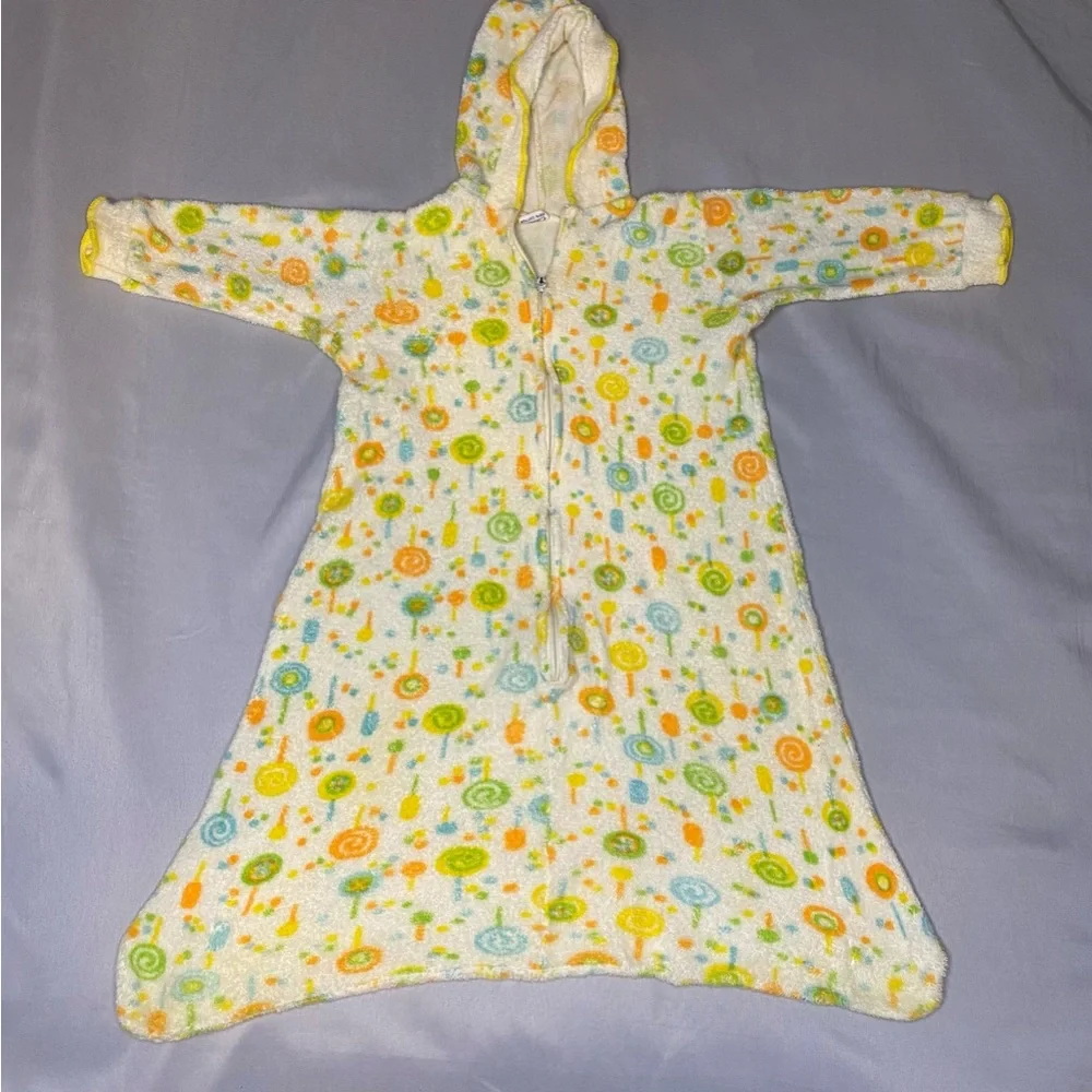 Vintage Carters Infant Baby  Sleep Sack Lollipop‎ Print